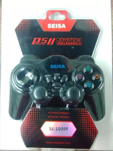 Joystick inalámbrico Seisa SJ-1009P negro