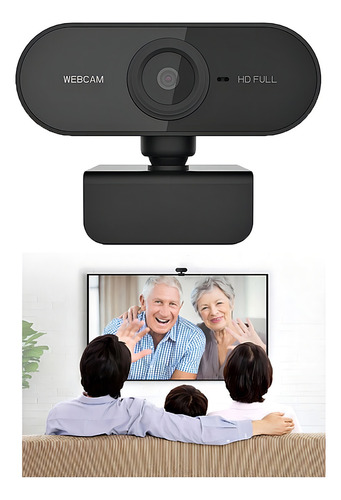 Webcam Para Computador Notebook Com Microfone
