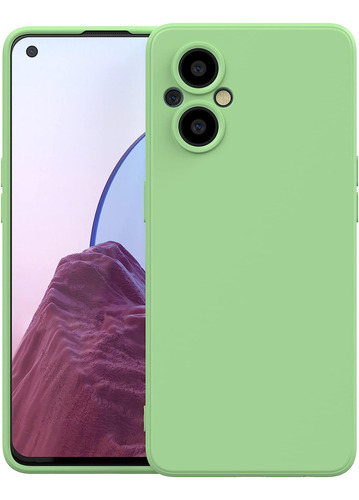 Funda Silicona Verde Para Oneplus Nord N20