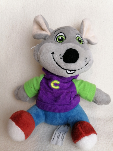 Peluche Original Chuck E Cheeses 2018... 20cm. (Usado)