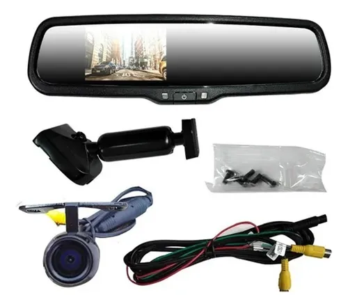 Como Instalar Camara De Reversa En Espejo Retrovisor Espejo Retrovisor Cámara Reversa 2 En 1