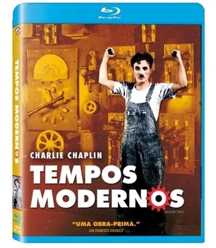 Tempos Modernos - Blu-ray - Charles Chaplin Paulette Goddard