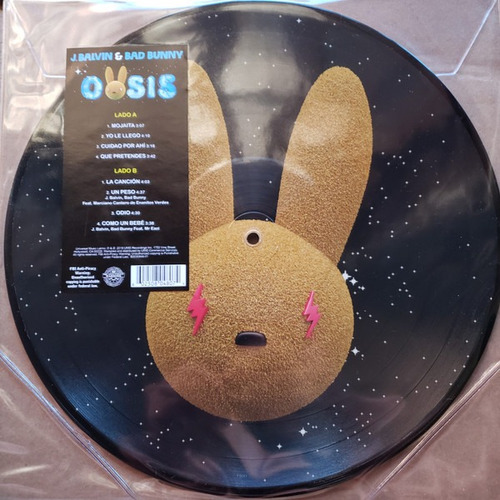 J Balvin/ Bad Bunny Oasis Picture Disc Nuevo Cerrado