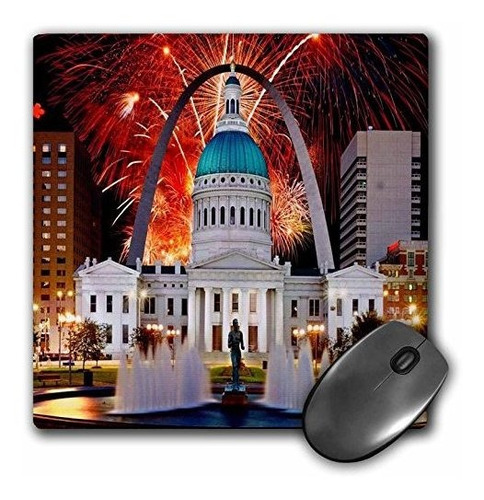 Mouse Pad St Louis Missouri 4th Of July