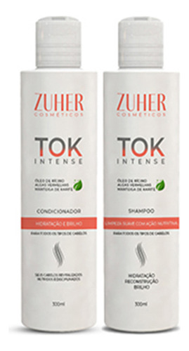 Kit Capilar Tok Intense Zuher Força E Hidratação