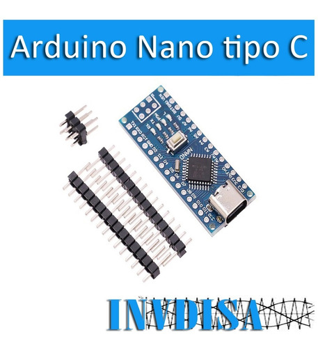 Arduino Nano V3.0 Entrada Tipo C - N U E V O 