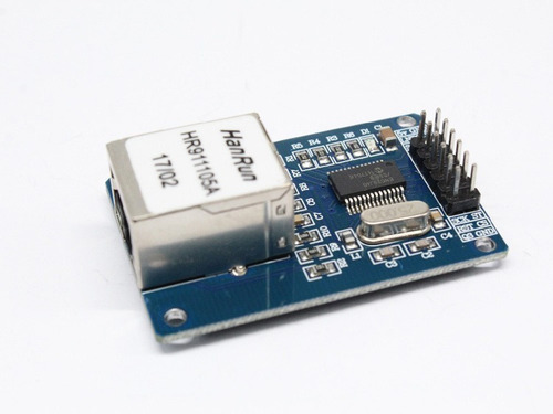 Imagen 2 de 8 de Modulo De Red Ethernet Lan Enc28j60 Para Arduino Avr Atmel