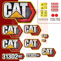 Comprar Jg De Adesivos Completo Caterpillar 313d2gc Máquinas Pesadas