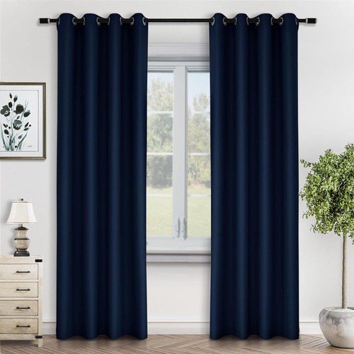 Cortinas Blackout Para Persianas Decorativa Ventana132x214cm