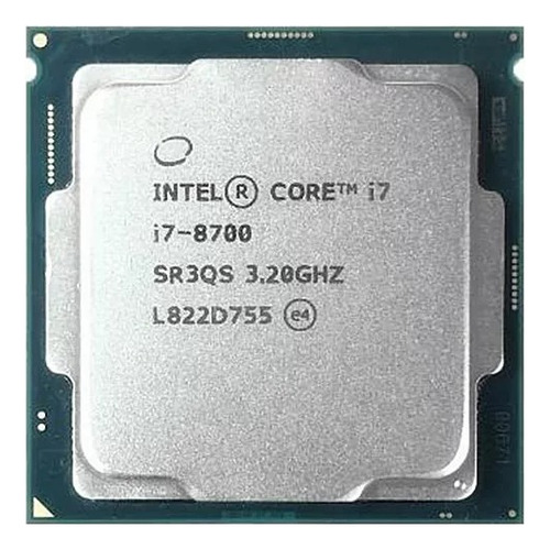 Procesador Cpu Intel Core I7-8700 8va Generación