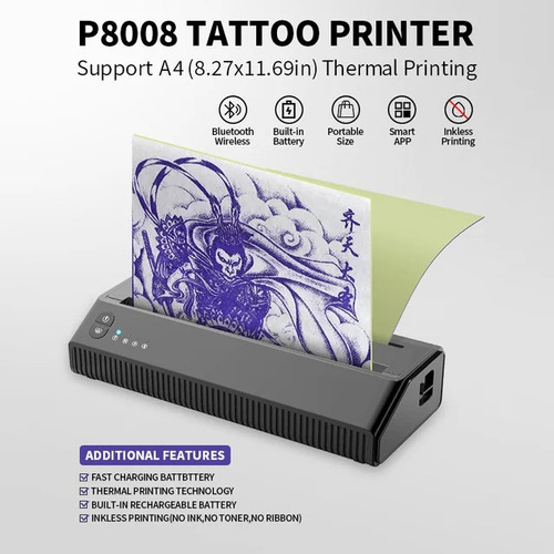 Impresora Printer Bluetooth Mht-p8008ws Portable Transfer