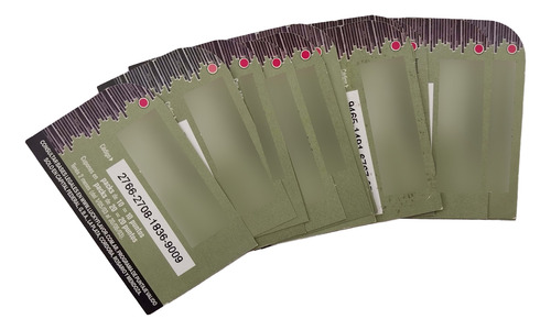 Lote X14 Tarjetas Promo Cigarrillos Lucky Strike 2003 (Usado)
