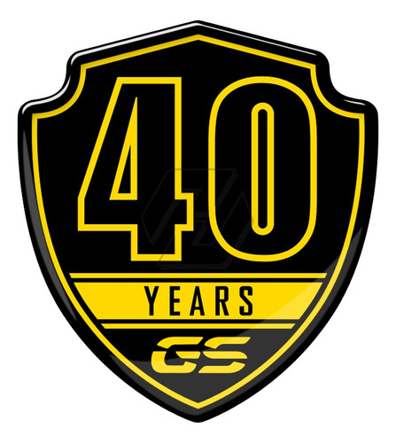 Adhesivo Gs De 40 Años Para Bmw Motorrad F750gs F850gs