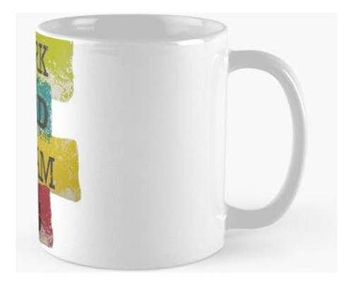 Taza Pegatina Trabajo Duro Sueño Grande (cotizaciones) Calid