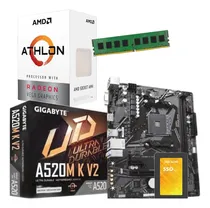 Comprar Combo Actualización Pc Amd Athlon 3000g + 16 Gb + Ssd 480