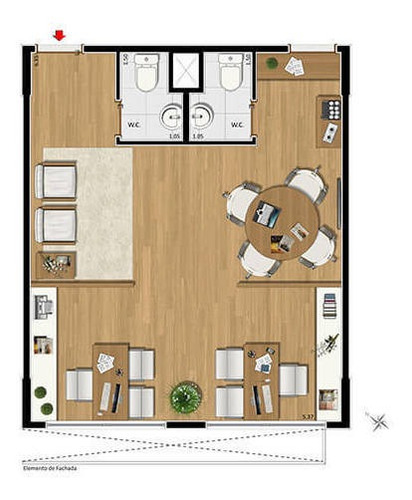 Imagem 15 de 16 de Sala À Venda No Bairro Madureira - Rio De Janeiro/rj - O-5486-13523
