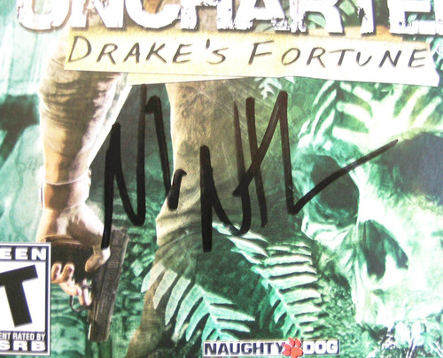 Uncharted Drake's Fortune - Ps3 Aventura Firmado Nolan North (Usado)