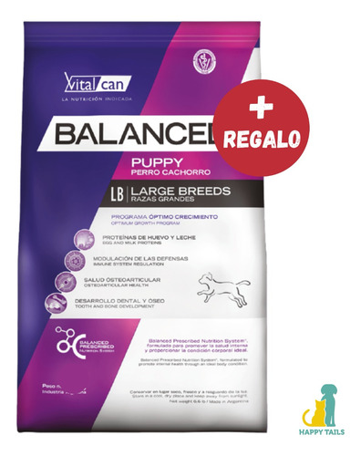 Vital Can Balanced Puppy Large X 20 + Envio Gratis Zn