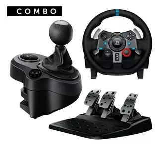 Volante Y Pedalera Logitech G29 Driving Force Ps4 Ps5 Y Pc