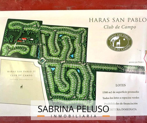 Imagen 12 de 12 de Lote En Club De Campo Haras San Pablo