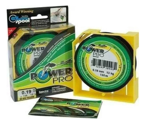 Multifilamento Power Pro 20 Lbs 0,23 Mm 100 Yds By Shimano.