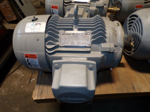 New Siemens 3 Hp Ac Electric Motor 213tc/15tc Frame 230/46