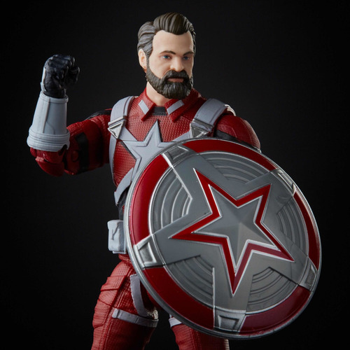 Guardião Vermelho Build Figure Crimson Dynamo Marvel Legends