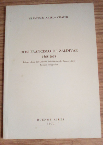 Folleto     Don Francisco De Zaldivar 1568-1638 