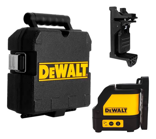 Nivel láser verde Dewalt DW088CG-LA con rango de 30 metros