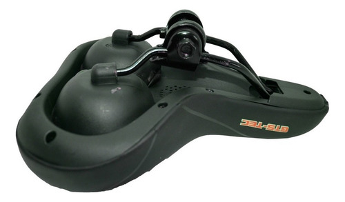 Selim Extra Confort Gts M1 Vazado Preto / Laranja