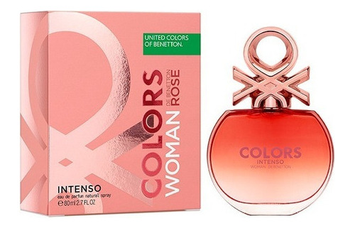 Benetton Colors W Rose Intenso Edp X 80ml