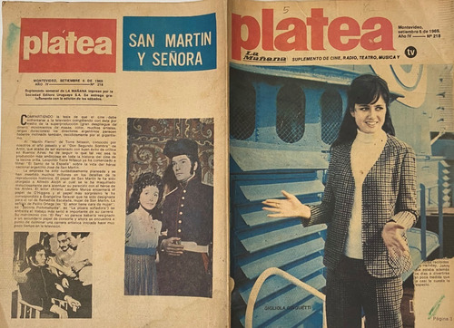 Platea, Nº 218 Set 1969 Catherine Tv Cine Radio Teatro Cr02