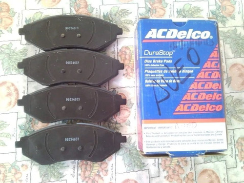 Pastillas De Freno Delantera Para Aveo Ls Marca Acdelco