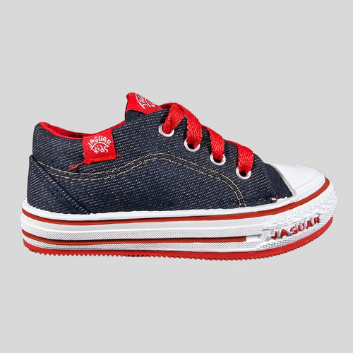 Zapatillas Nena Niñas Nene Niños Reforzadas Lona Jaguar 128