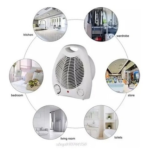 Imagen 3 de 4 de Termoventilador Envio Gratis Calefactor Estufa Portátil