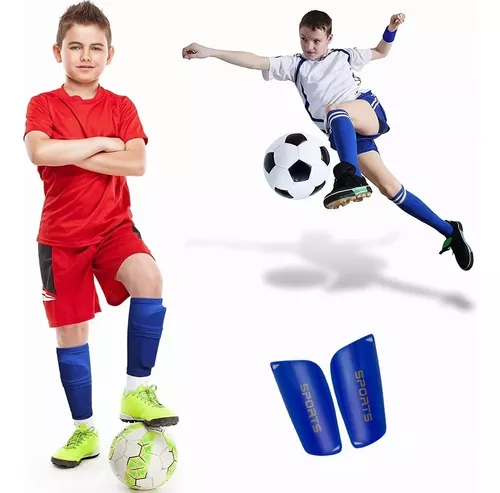 Espinilleras de fútbol para niños, jóvenes y adultos