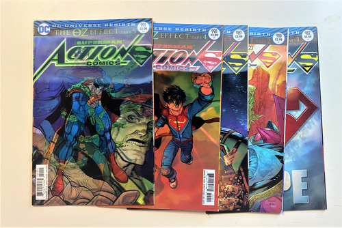 Action Comics Superman The Oz Effect Completa Ingles Stock