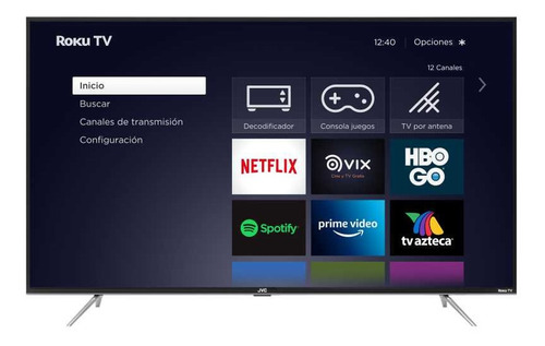 Imagen 1 de 2 de Pantalla Led Smart Tv 32 Pulgadas Jvc Si32r Roku Tv