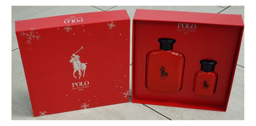 Polo Red Edt 125ml + 40ml Para Hombre Set Ralph Lauren