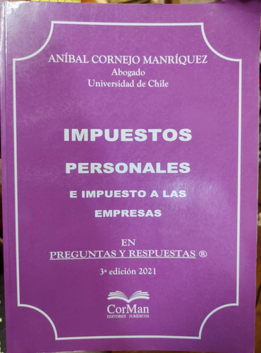 Impuestos Personales / Aníbal Cornejo