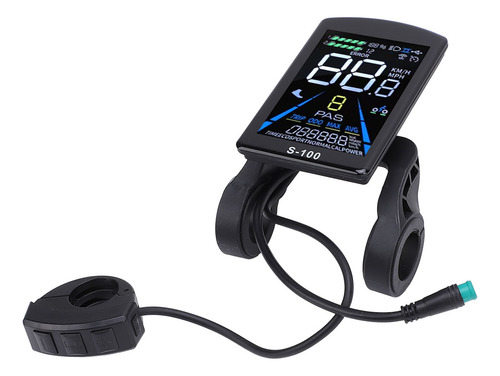 Pantalla Eléctrica Con Panel Lcd Para Bicicleta De Montaña,