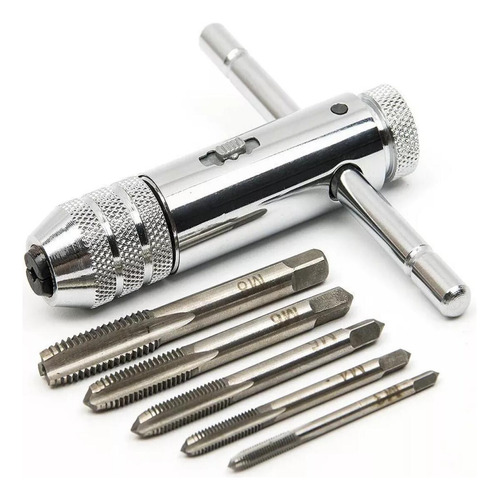 Llave De Trinquete Ajustable Con Mango En T, M3 M4 M5 M6 M8