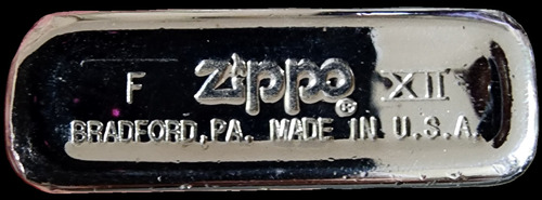 F Zippo Xiibradford, Pa, Made In U.s.a