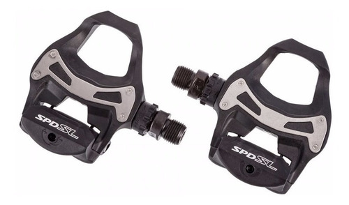 Imagen 1 de 4 de Pedales Ruta Shimano R550 Aluminio Automatico Bicicleta