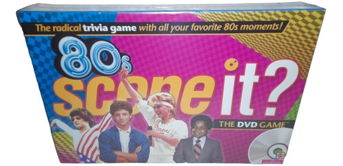 80s Scene It The Dvd Game Juego De Mesa Mattel 2009 (Usado)