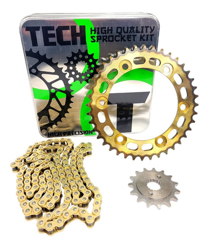 Kit Transmision Tech Honda Nx4 Falcon 40-15 520 Full