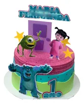 Comprar Topo De Bolo Monstros Sa Topper Personalizado Monstros S.a.
