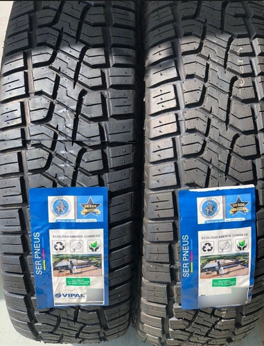 Pneu 205 65 R15 Atr Remold Kit Com 2 + Bicos De Brinde