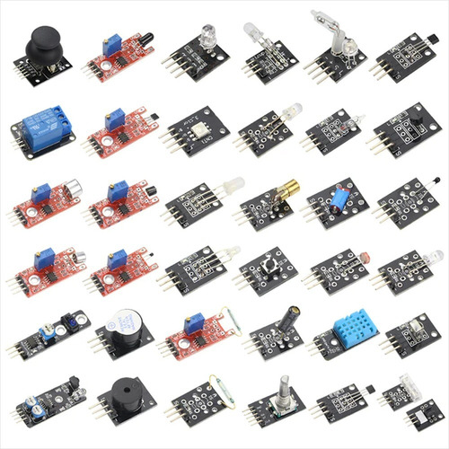 Kit 37 Sensores Para Proyectos Con Arduino, Pic, Rapberry,