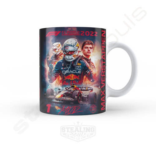 Taza Fierrera - Max Verstappen #21 | World Champion Edition